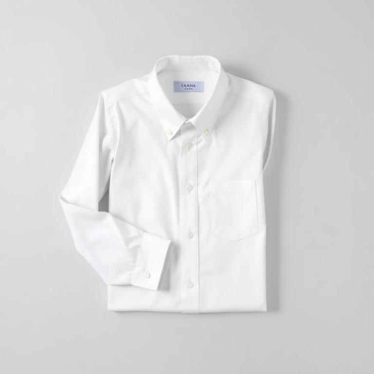 Camisa formal manga larga